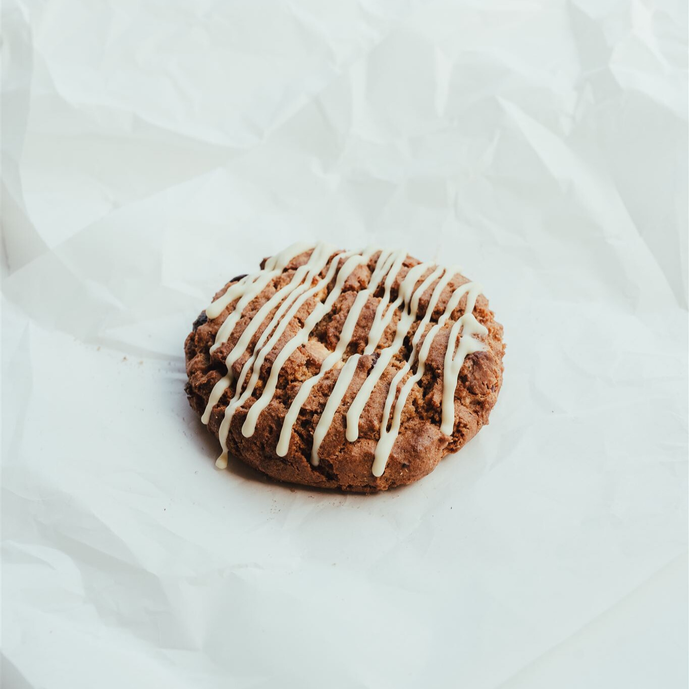 Ginger and White Chocolate Cookie